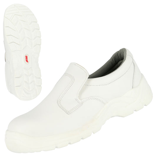 NITRAS CLEAN STEP SL, pantofole di sicurezza S2, bianche
