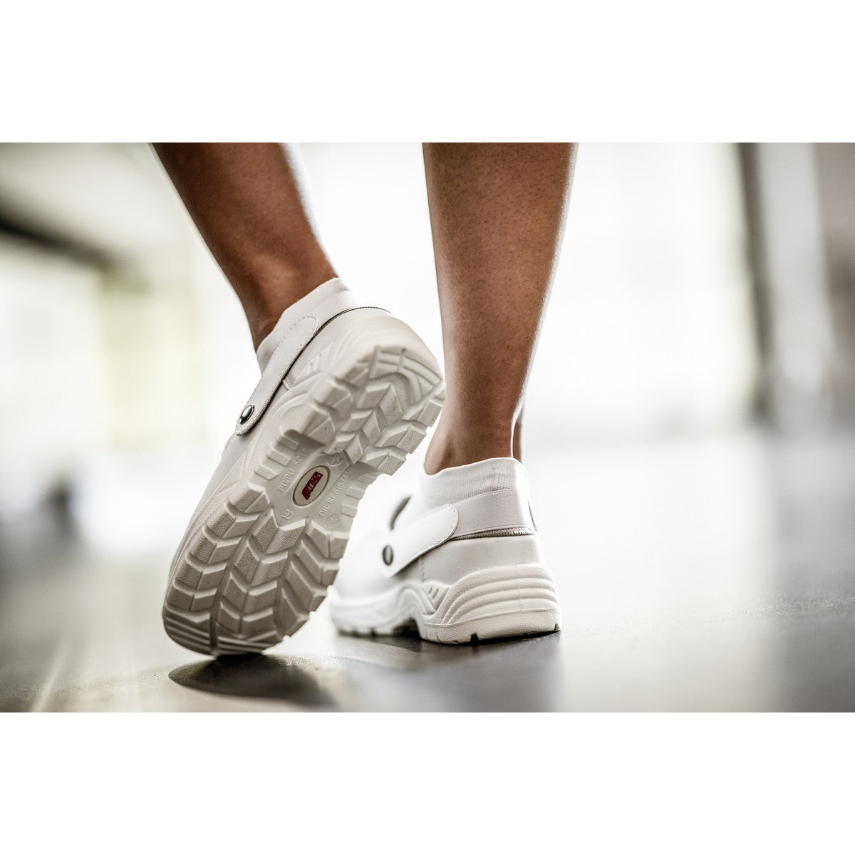 NITRAS CLEAN STEP CL, zoccoli di sicurezza SB, bianchi