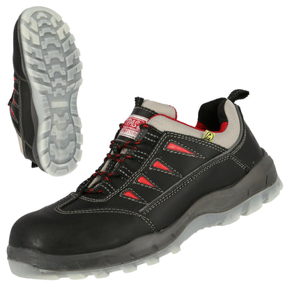 NITRAS SPORT STEP, scarpe antinfortunistiche S3, nere
