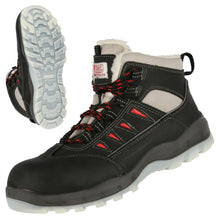 NITRAS SPORT STEP MID W, stivali invernali di sicurezza S3 CI, altezza media, neri