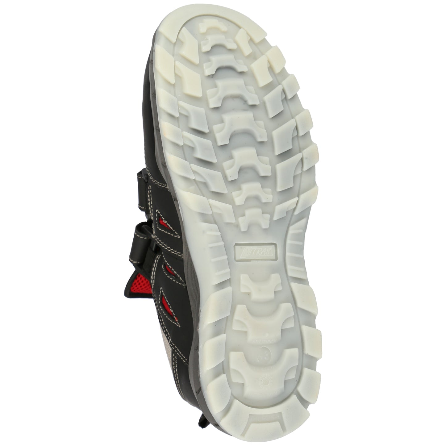 NITRAS SPORT STEP SA, sandali antinfortunistici S1P, neri