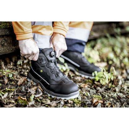 NITRAS SPORT STEP MID FIT, stivali di sicurezza, altezza media, neri