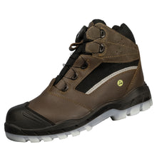 NITRAS TOUGH STEP MID FIT, stivali antinfortunistici S7S CI FO SR, a media altezza