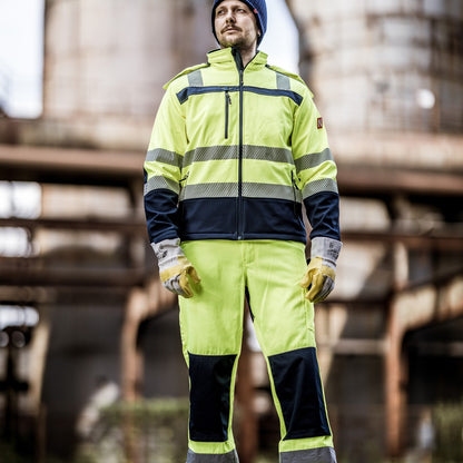 NITRAS MOTION TEX VIZ, giacca softshell ad alta visibilità