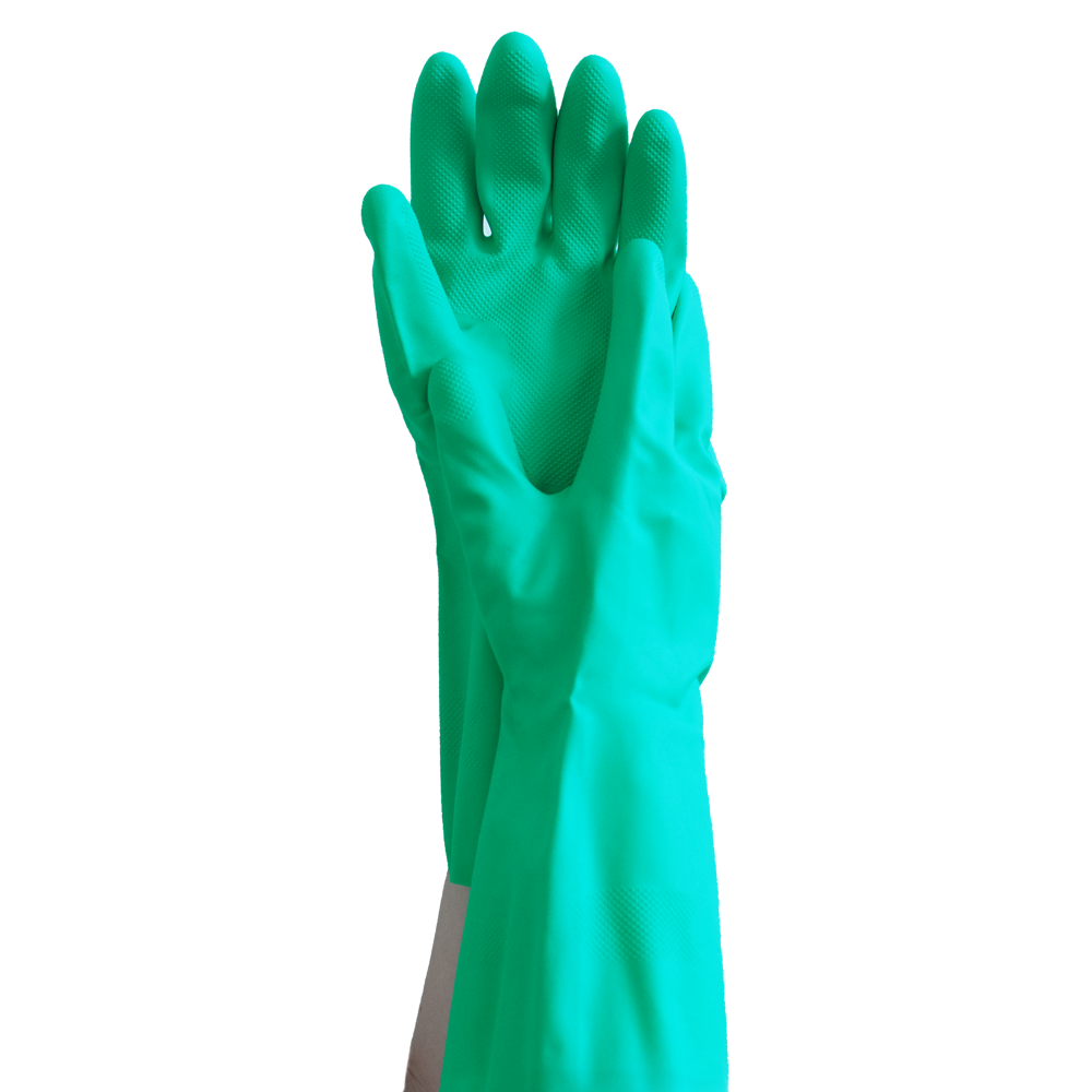 MaiMed-Safety touch guanto di protezione chimica in nitrile, verde