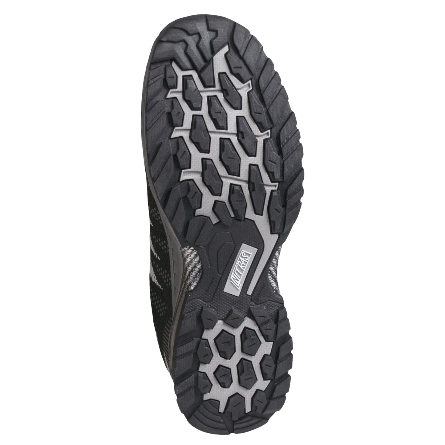 NITRAS PRO STEP FIT, scarpe antinfortunistiche, nere/grigie