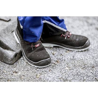 NITRAS MICRO STEP, scarpe antinfortunistiche S1P, nere