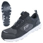 NITRAS SONIC STEP FIT, scarpe basse di sicurezza S3S FO HRO SC SR, grigio / nero