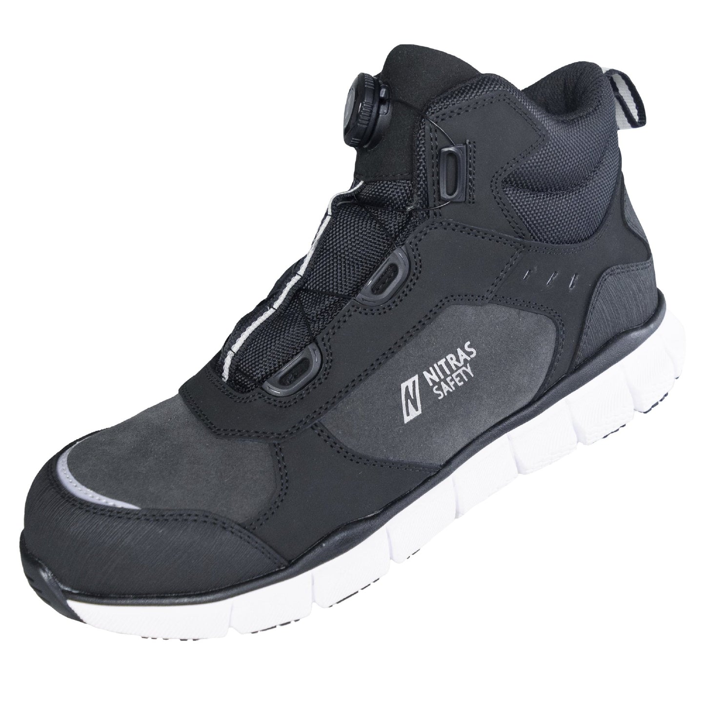 NITRAS SONIC STEP MID FIT, S3S FO HRO SC SR, stivali antinfortunistici, altezza media