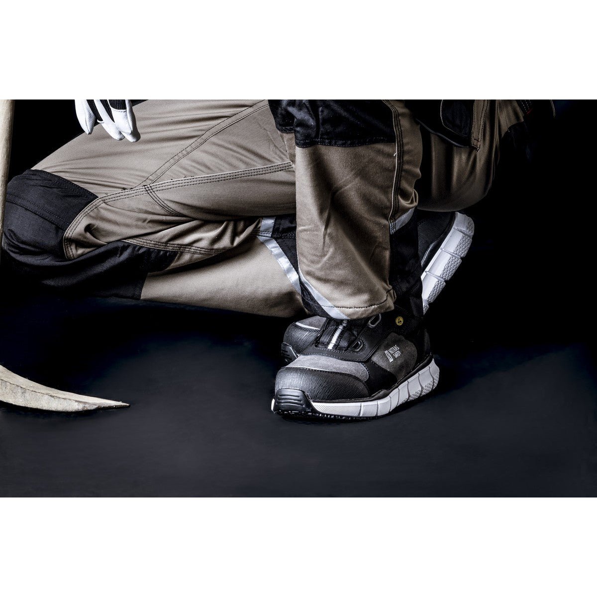 NITRAS SONIC STEP MID FIT, S3S FO HRO SC SR, stivali antinfortunistici, altezza media
