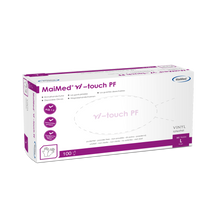 Guanti monouso in vinile MaiMed vi-touch, senza polvere, 100 pezzi/scatola