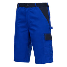 NITRAS MOTION TEX LIGHT, pantaloni da lavoro, corti, blu royal / blu navy
