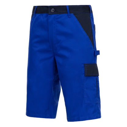 NITRAS MOTION TEX LIGHT, pantaloni da lavoro, corti, blu royal / blu navy