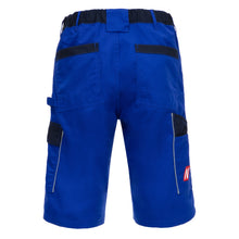 NITRAS MOTION TEX LIGHT, pantaloni da lavoro, corti, blu royal / blu navy