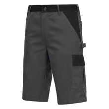 NITRAS MOTION TEX LIGHT, pantaloni da lavoro, corti, grigio/nero