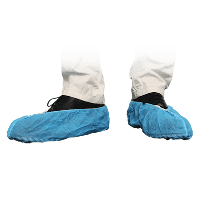 MaiMed-Cover Copriscarpe in ABS copriscarpe usa e getta in PP, blu, 50 pezzi/confezione. | Confezione (50 pezzi)