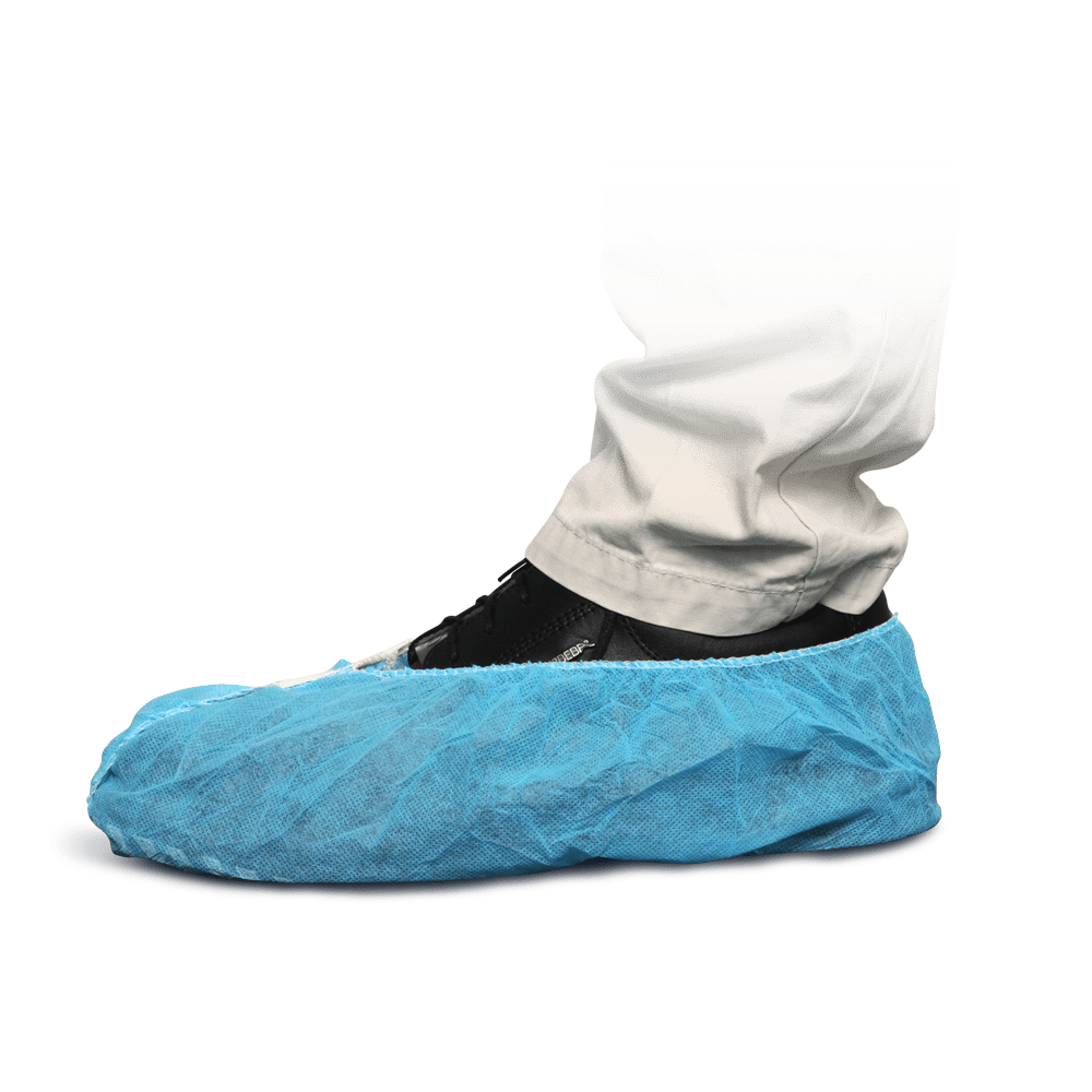 MaiMed-Cover Copriscarpe in ABS copriscarpe usa e getta in PP, blu, 50 pezzi/confezione. | Confezione (50 pezzi)