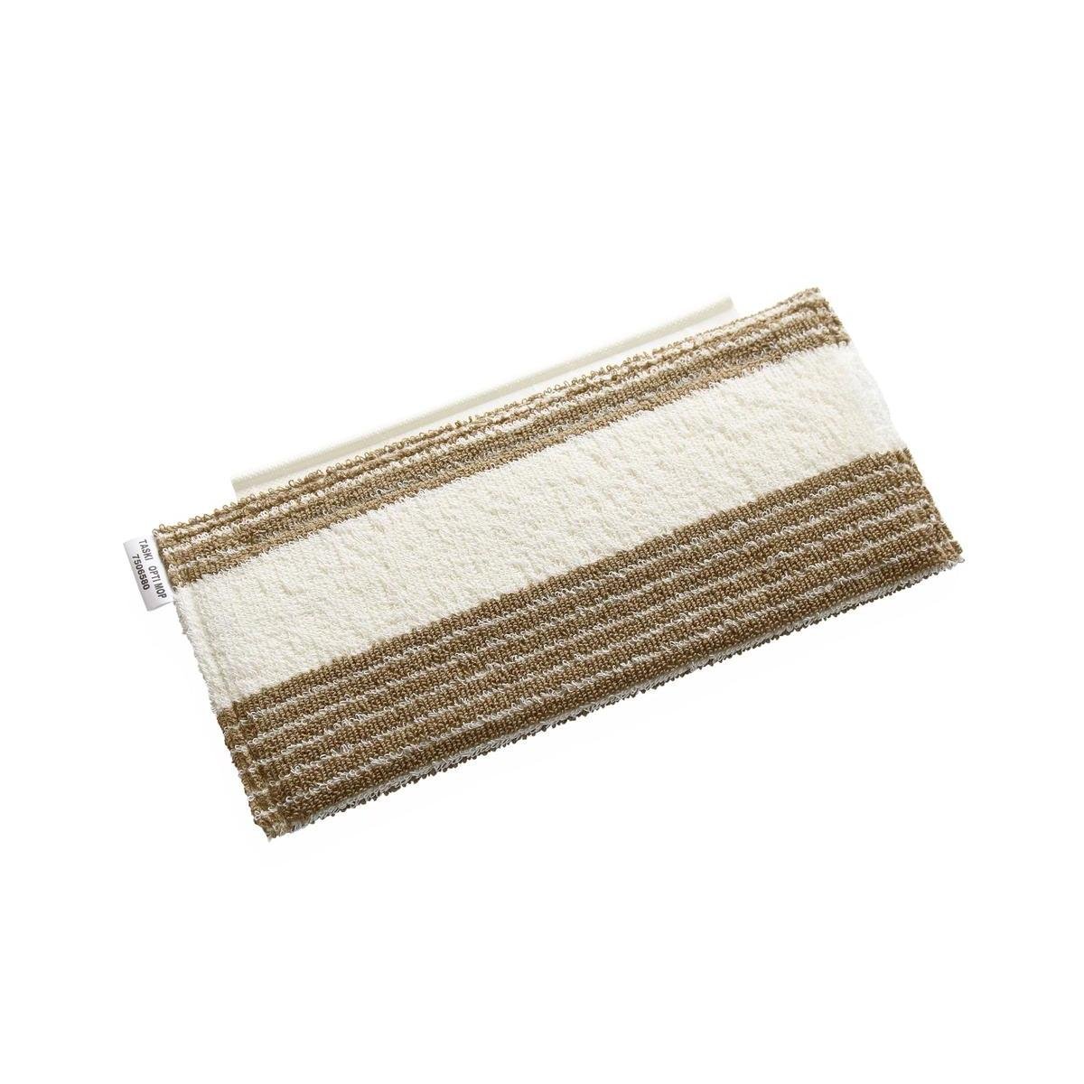 Il panno in microfibra TASKI Opti Mop 30 di Diversey Deutschland GmbH & Co. OHG, lavabile fino a 95°C, ottimizza l'efficacia della pulizia - ideale per i professionisti. Confezione: scatola con 2 confezioni.