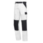 NITRAS MOTION TEX LIGHT, pantaloni da lavoro, lunghi, bianco/grigio