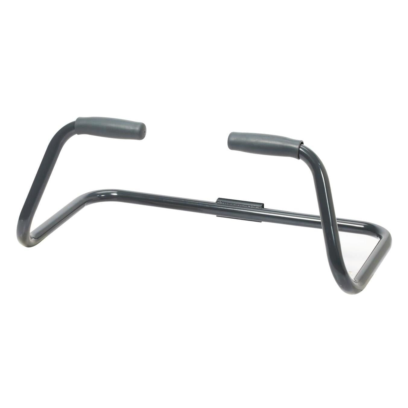 Il TASKI manubrio grande, impugnatura grande di Diversey Deutschland GmbH & Co. OHG dispone di un robusto telaio in tubo d'acciaio curvato con estremità angolate e due impugnature imbottite in schiuma per comfort e protezione durante gli esercizi per la parte superiore del corpo. La confezione contiene 1 pezzo.