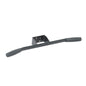 Il TASKI Stossbügel piccolo, manico piccolo di Diversey Deutschland GmbH & Co. OHG è un compatto gancio in metallo nero con impugnatura ergonomica e estremità gommate, oltre a un supporto centrale per un facile montaggio a parete o a superficie. Confezione: 1 pezzo.