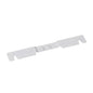 Il supporto per accessori TASKI piccolo (350 mm) di Diversey Deutschland GmbH & Co. OHG è un supporto piatto con tre fori, due viti centrali e estremità dentellate, che consente una gestione versatile degli accessori di pulizia. Confezione: 1 pezzo.