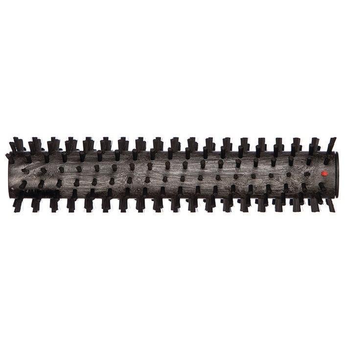 La spazzola di estrazione TASKI procarpet 45 di Diversey Deutschland GmbH & Co. OHG è un rullo di spazzola cilindrico con setole nere distribuite uniformemente e un piccolo punto arancione a un'estremità, ideale per una pulizia efficiente dei tappeti. Confezione: 1 pezzo.