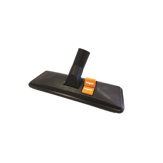 Die TASKI AERO Kombi-Gleitdüse 32mm von Diversey Deutschland GmbH & Co. OHG, für TASKI AERO (1 Stück), überzeugt mit Zentralanschlussrohr und orangem Schalter - bestens geeignet für vielseitige und effiziente Reinigung.