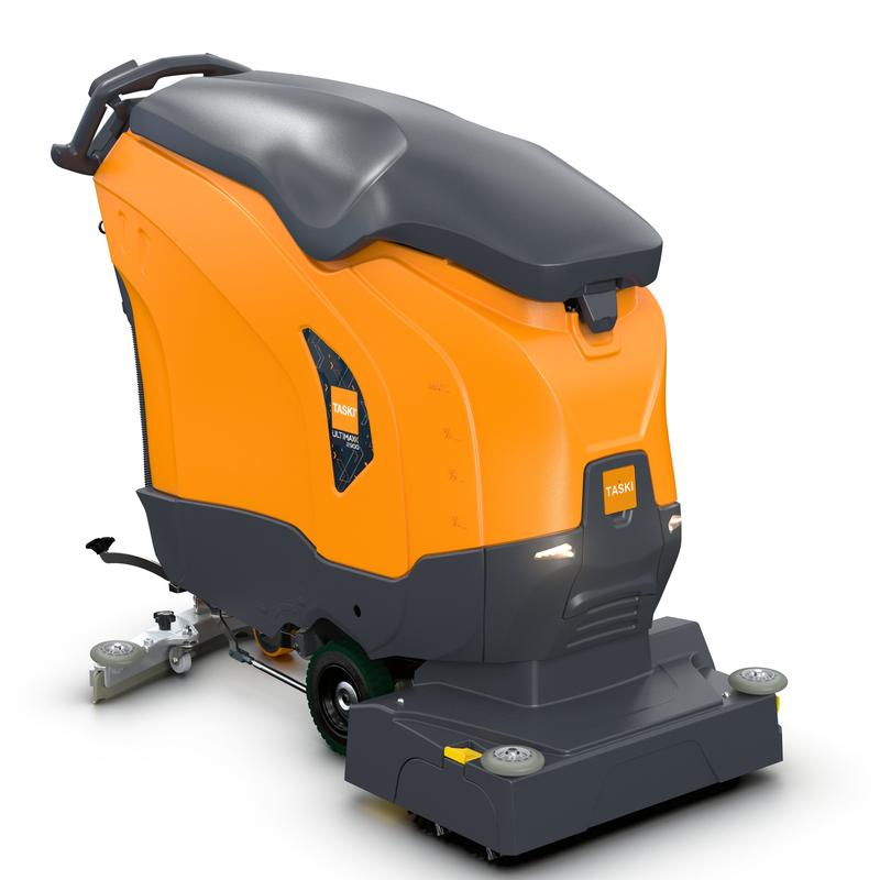 Der TASKI ULTIMAXX 2900 RB55 Performance BMS 40A von Diversey verfügt über einen Radantrieb der nächsten Generation, einen 63-Liter-Tank und eine 55-cm-Doppelwalze für eine leistungsstarke gewerbliche Bodenreinigung. Die Packung enthält eine Maschine.