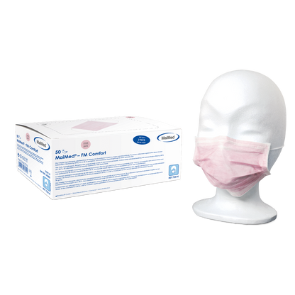 Mascherina chirurgica MaiMed-FM Comfort, non sterile, 3 veli, 50 pezzi/scatola