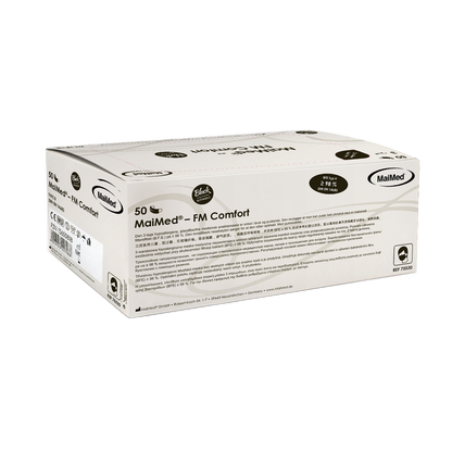 Mascherina chirurgica MaiMed-FM Comfort, non sterile, 3 veli, 50 pezzi/scatola