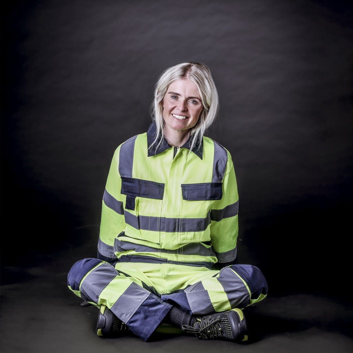 NITRAS MOTION TEX VIZ, giacca da lavoro ad alta visibilità