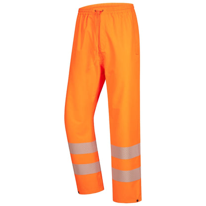 NITRAS MOTION TEX VIZ PLUS, pantaloni antipioggia ad alta visibilità