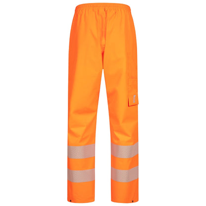NITRAS MOTION TEX VIZ PLUS, pantaloni antipioggia ad alta visibilità