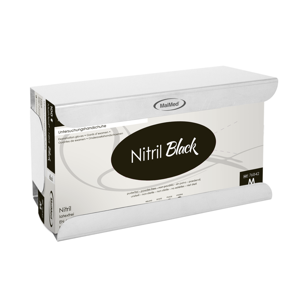 Supporto da parete MaiMed in acciaio inox con molla in acciaio inox