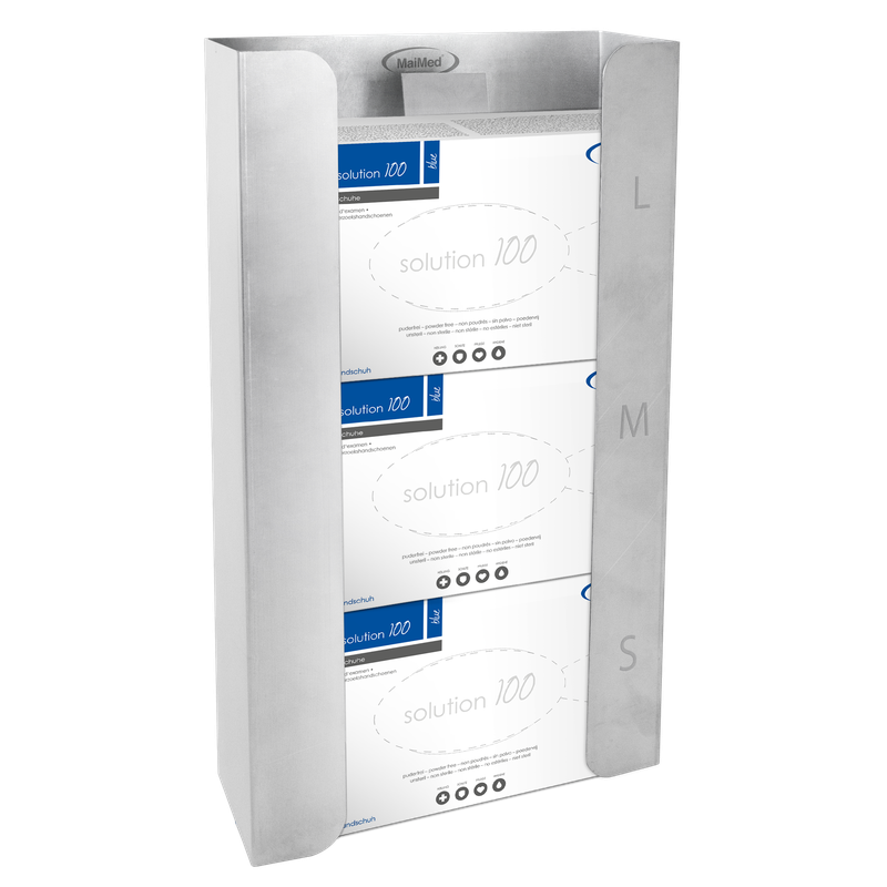 Supporto da parete MaiMed in acciaio inox con molla in acciaio inox