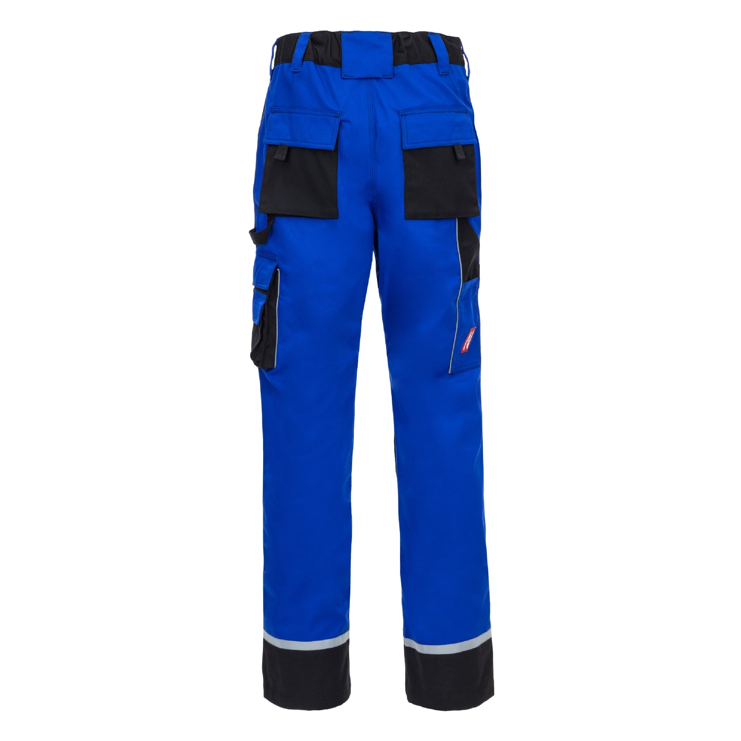 NITRAS MOTION TEX PLUS, pantaloni da lavoro, lunghi, blu royal/nero