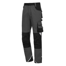 NITRAS MOTION TEX PLUS, pantaloni da lavoro, lunghi, grigio/nero