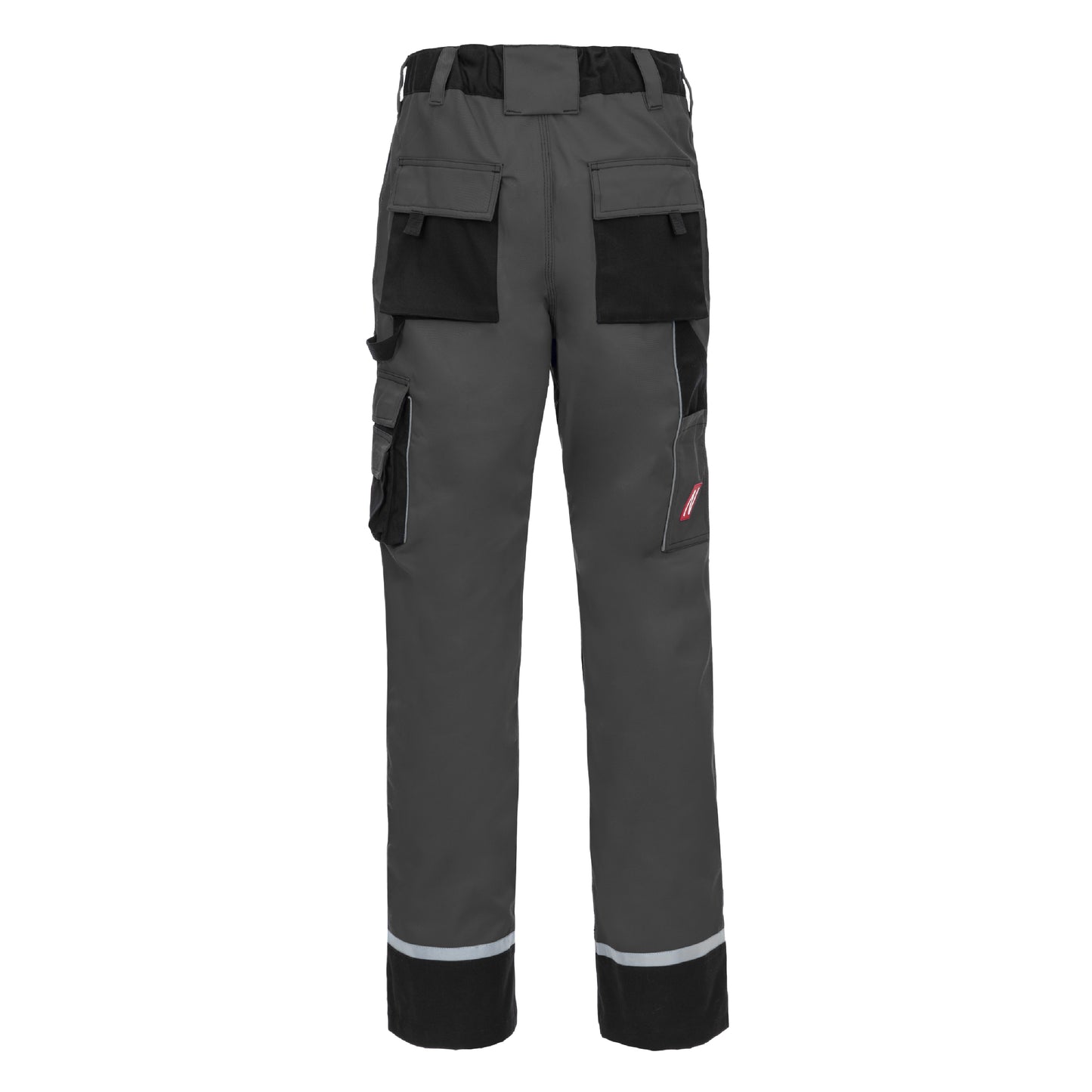 NITRAS MOTION TEX PLUS, pantaloni da lavoro, lunghi, grigio/nero
