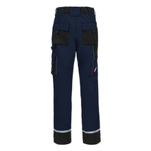 NITRAS MOTION TEX PLUS, pantaloni da lavoro, lunghi, blu navy/nero