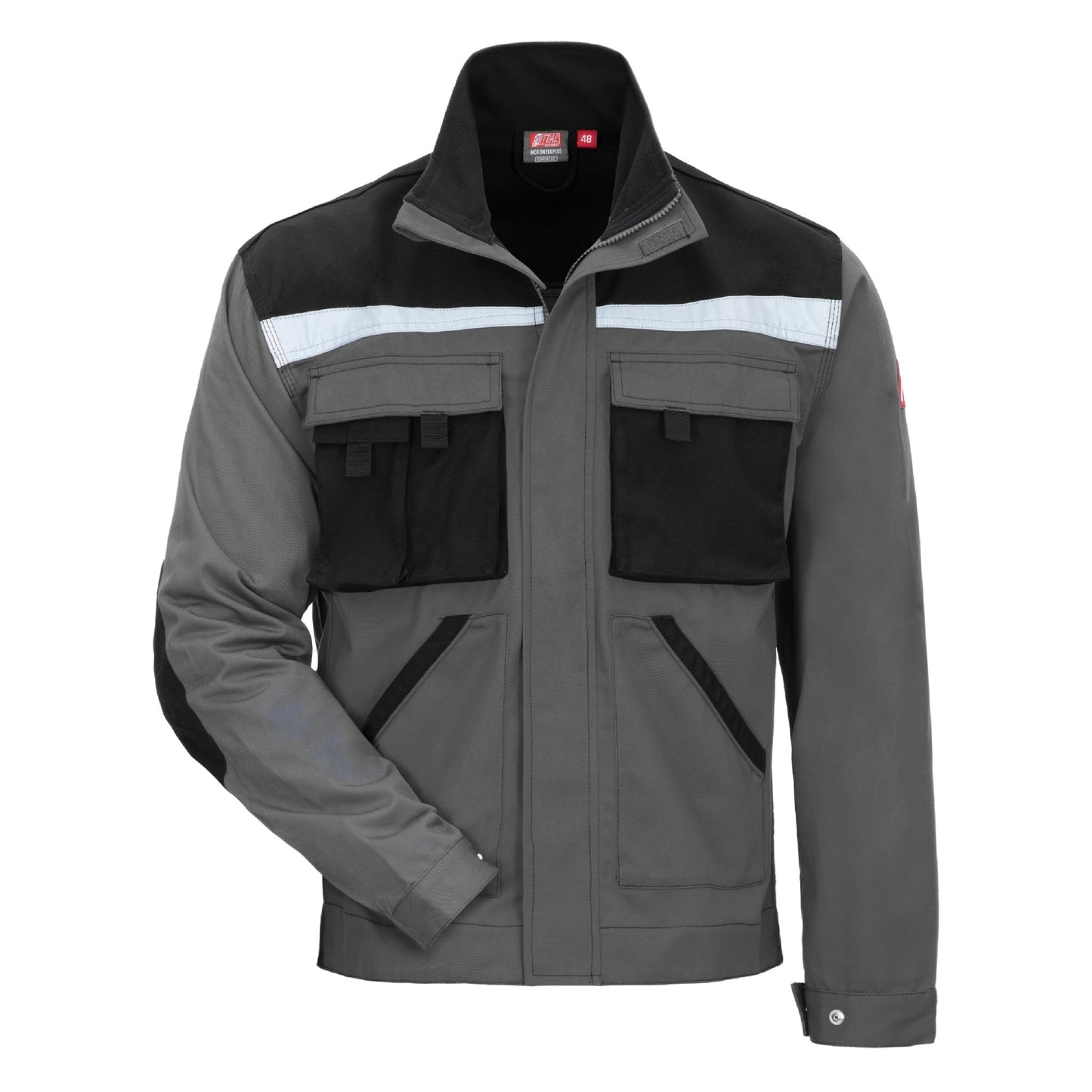 NITRAS MOTION TEX PLUS, giacca da lavoro, grigio/nero