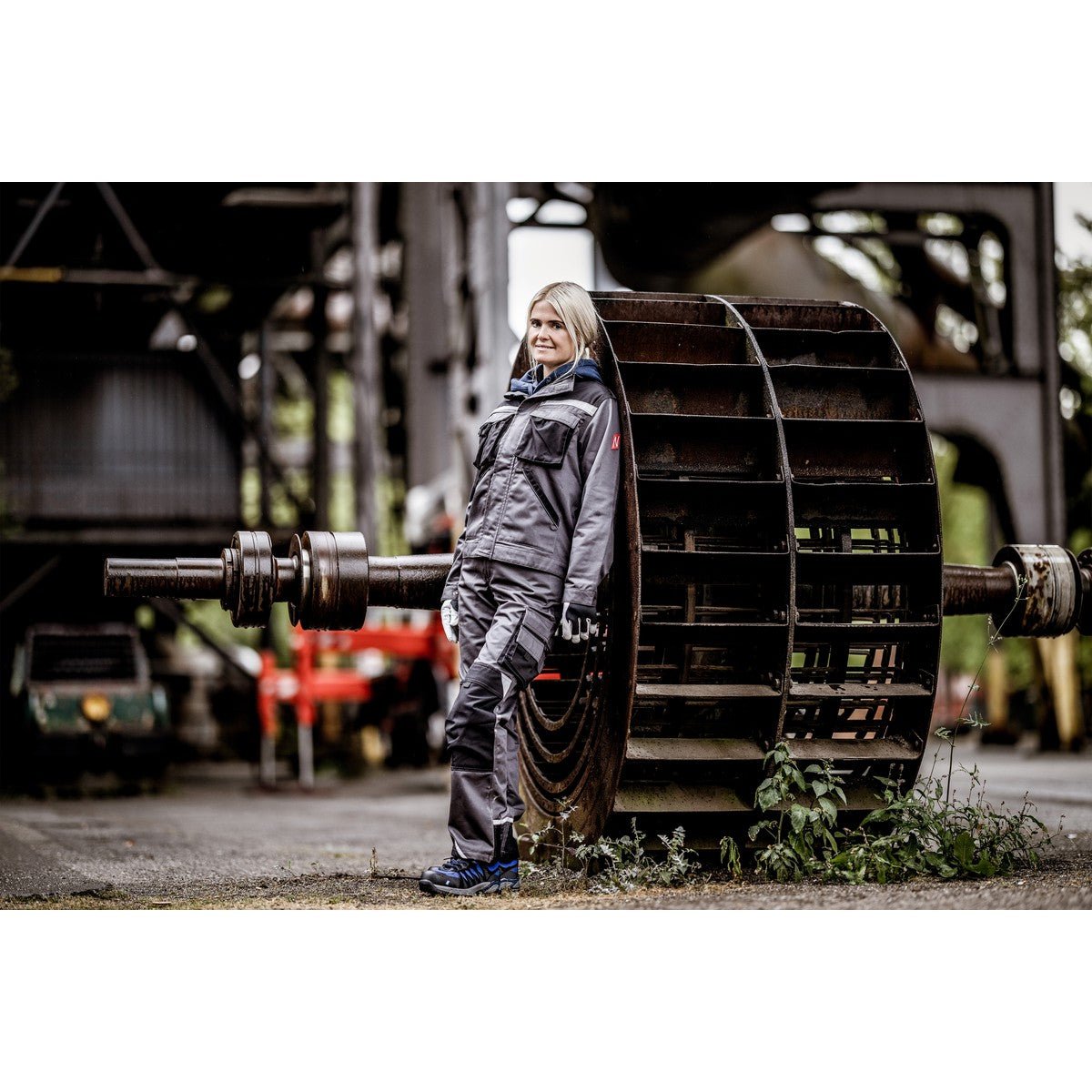 NITRAS MOTION TEX PLUS, giacca da lavoro, grigio/nero