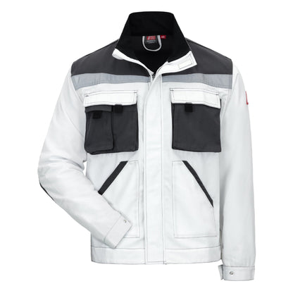 NITRAS MOTION TEX PLUS, giacca da lavoro, bianco/grigio