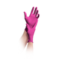 Guanti MaiMed-solution100 senza lattice, magenta, non sterili, senza polvere