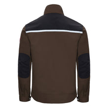 NITRAS MOTION TEX PLUS, giacca da lavoro, marrone/nera