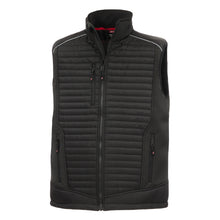 NITRAS MOTION TEX PLUS, gilet softshell trapuntato, nero