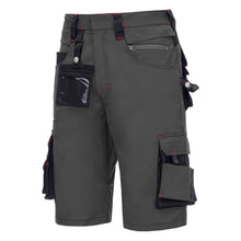 NITRAS MOTION TEX PRO FX, pantaloni da lavoro, corti, grigio/nero