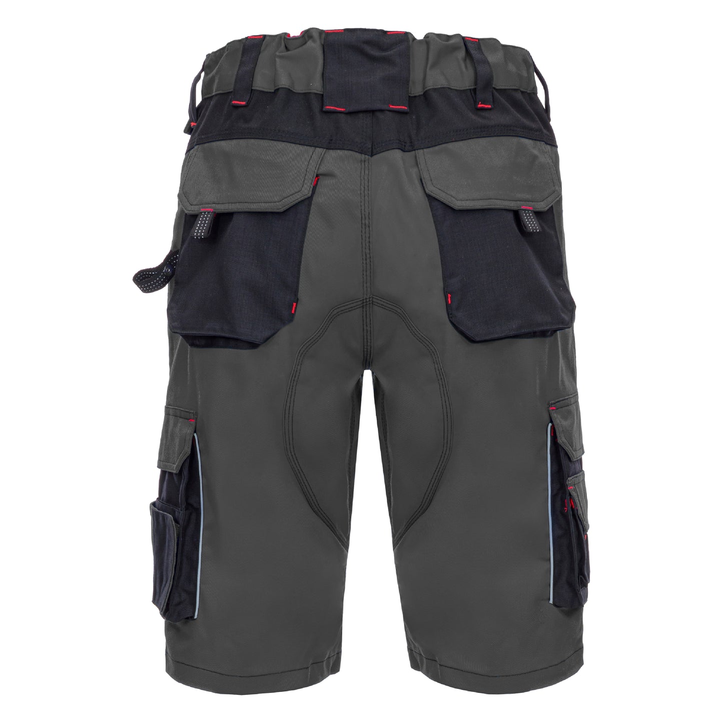 NITRAS MOTION TEX PRO FX, pantaloni da lavoro, corti, grigio/nero