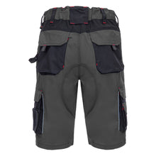 NITRAS MOTION TEX PRO FX, pantaloni da lavoro, corti, grigio/nero
