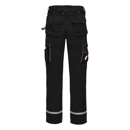 NITRAS MOTION TEX PRO FX, pantaloni da lavoro, lunghi, neri